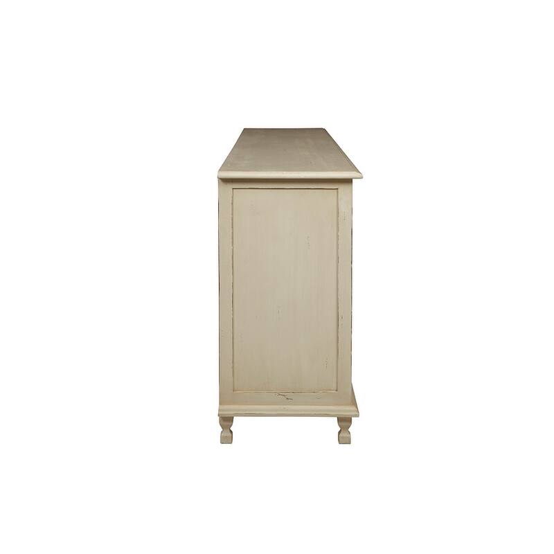 Furniture Classics Solid Mahogany Wood Hillary Sideboard Server Buffet