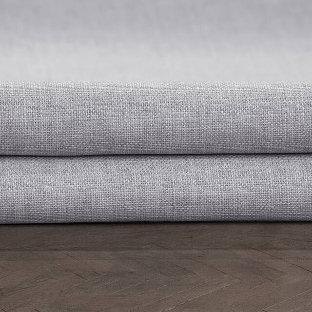 Exclusive Fabrics Italian Faux Linen Curtain (1 Panel)