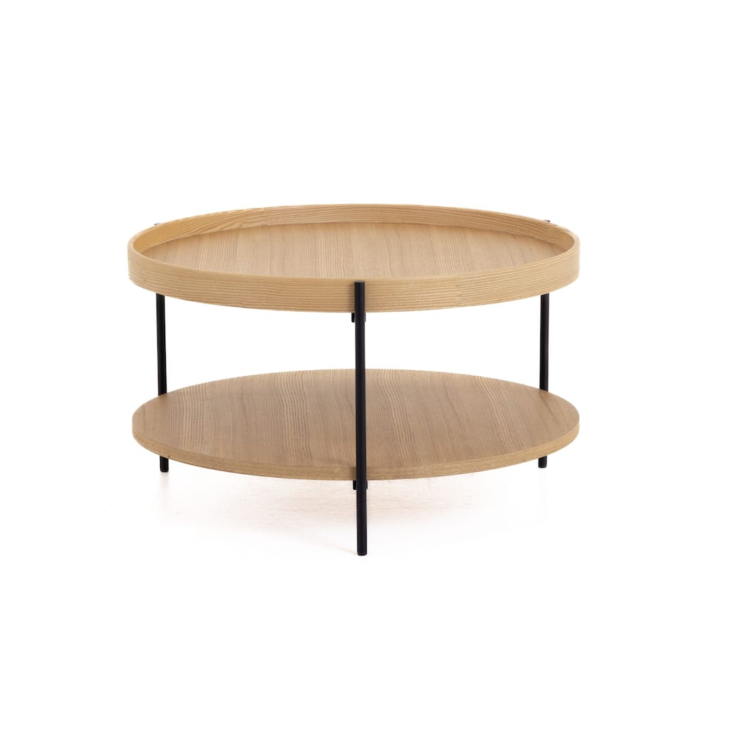 Modrest Savoy Modern Natural Ash Medium Coffee Table