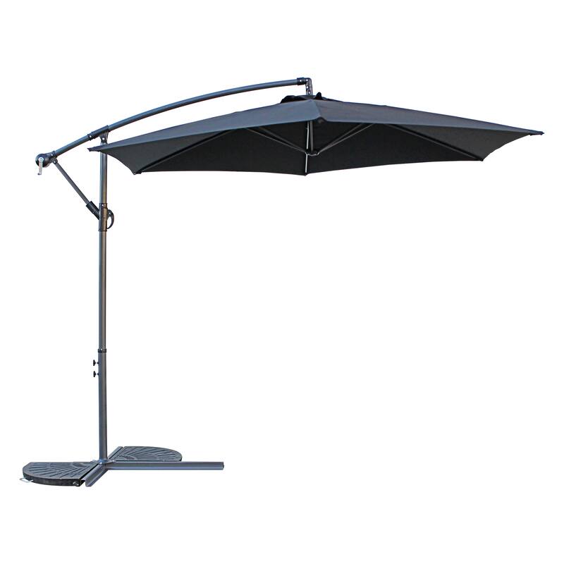 St. Kitts 10-foot Aluminum Cantilever Umbrella