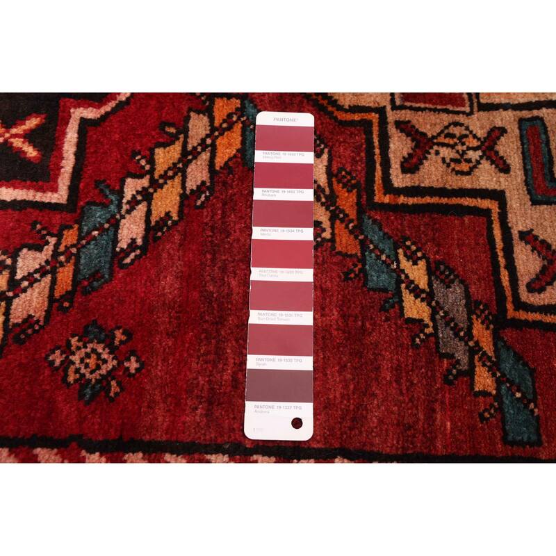 ECARPETGALLERY Hand-knotted Konya Anatolian Red Wool Rug - 3'1 x 14'4