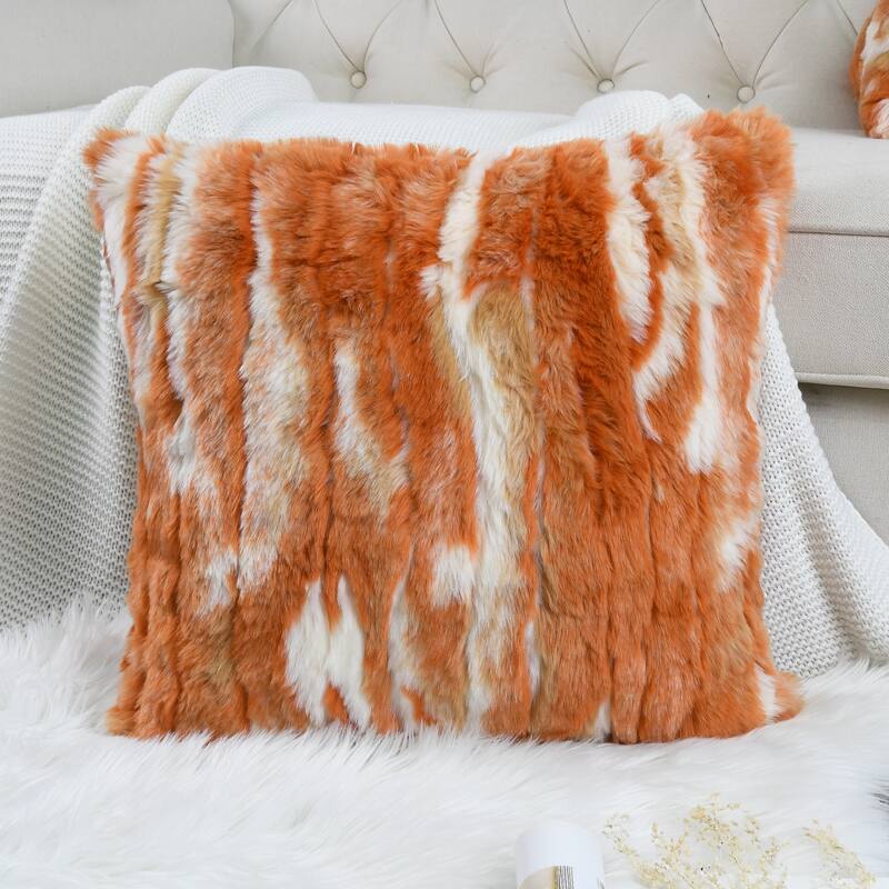 Jacquard FauxFur 2 Piece Set Pillow Shell