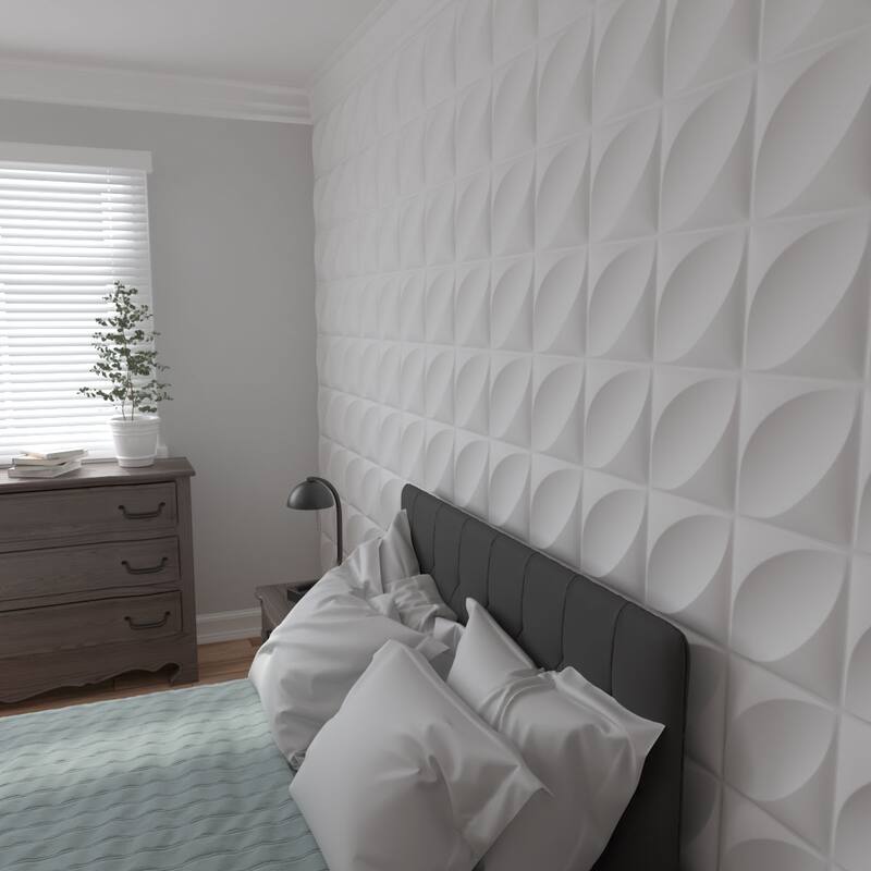 11 7/8"W x 11 7/8"H Malone EnduraWall Decorative 3D Wall Panel