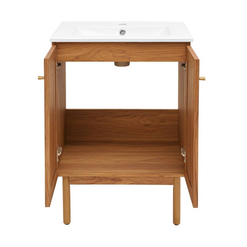 Classe Bathroom Vanity in Oak