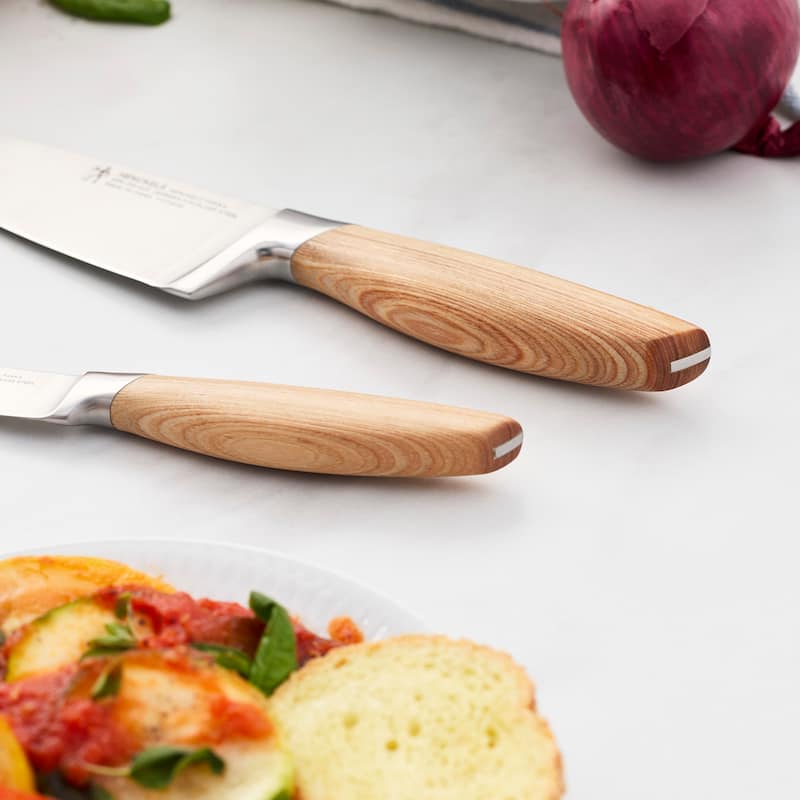 Henckels Pakka 3-pc Starter Knife Set - Wood