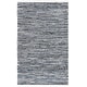 preview thumbnail 37 of 49, SAFAVIEH Handmade Rag Rug Ljubika Casual Stripe Cotton Rug with Fringe 5' x 8' - Grey - Rectangle