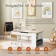 preview thumbnail 5 of 6, Activity Children Table with Storage Bookcase and 2 Chairs Set