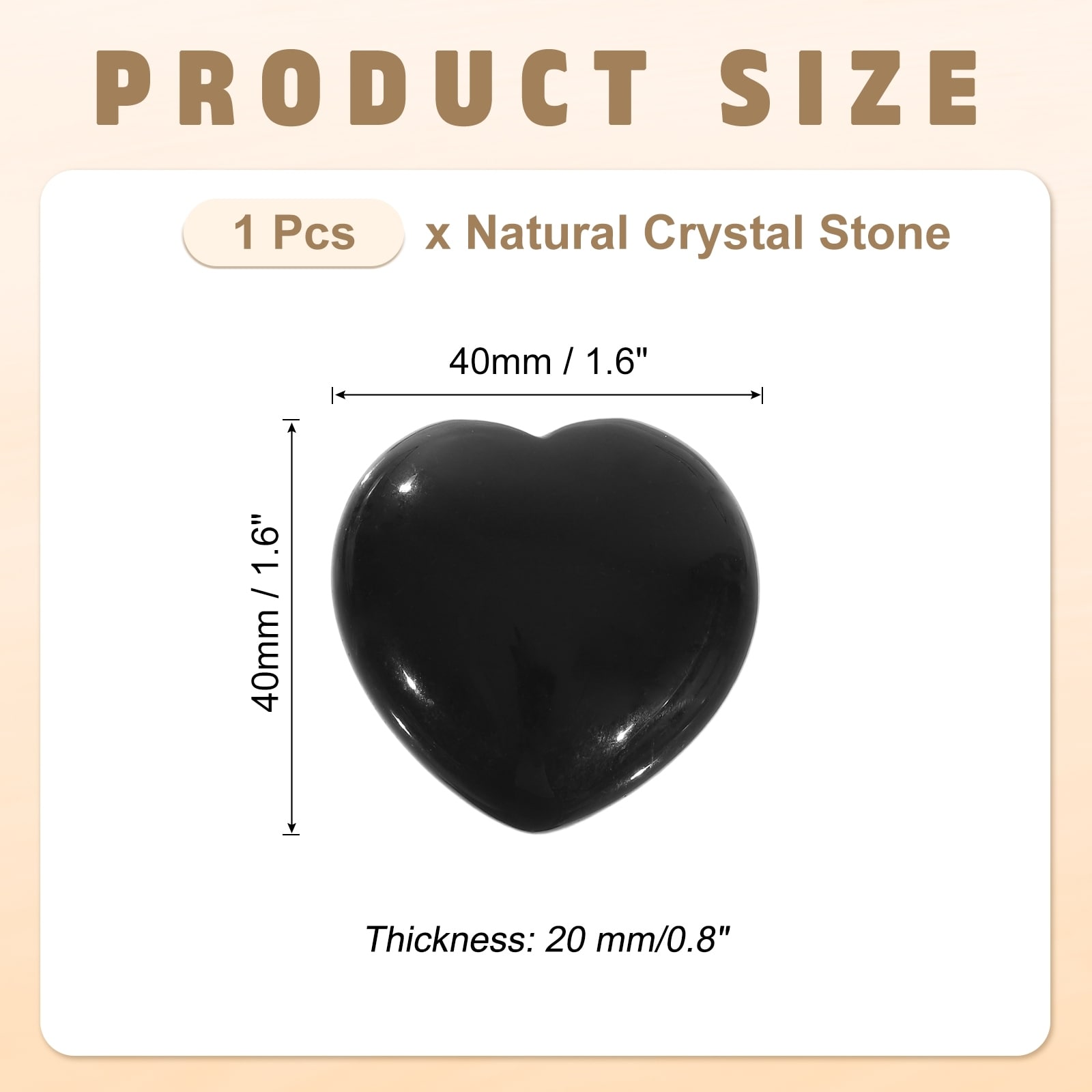 Natural Heart Shaped Crystal Stone, Mini Polished Love Gemstone Crystal, Pocket Rock Engraved for Women Gifts