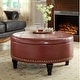 preview thumbnail 3 of 28, Copper Grove Payara Round Storage Ottoman