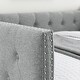 preview thumbnail 28 of 27, Upholstered Full Size Daybed with Two Drawers Tufted Sofa Bed