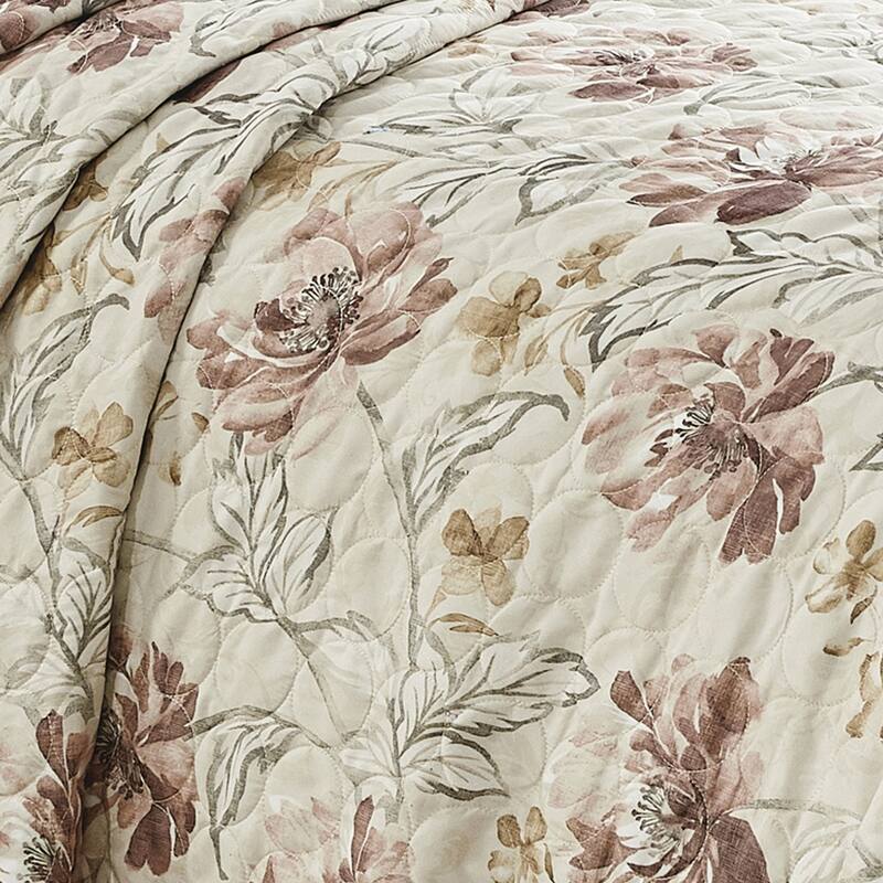Shatex Bahamar 3 piece Lightweight Bedspread set,Oversized Reversible Quilt set,Bedding Comforter Set