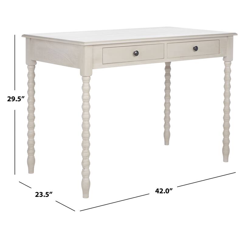 SAFAVIEH Zheljazka 2-Drawer Desk