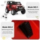 preview thumbnail 8 of 30, 12V Kids Remote Control Electric Ride On Truck Car with Lights and Music - 45" x 28.5" x 28.7" (L x W x H)