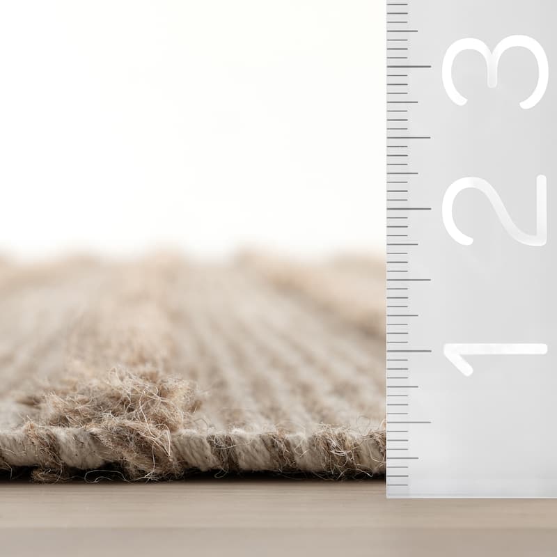 Carmeon Hamilton Nubi Bohemian Striped Hand Woven Rug