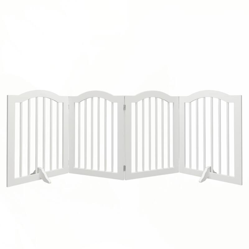 27.6" Height Tall Freestanding Pet Gate