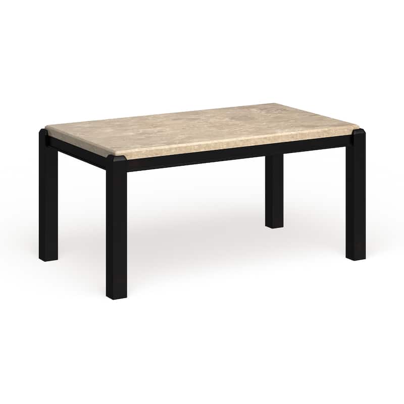 Furniture of America Koby Contemporary Walnut 64-inch Wood Dining Table - Dark Walnut