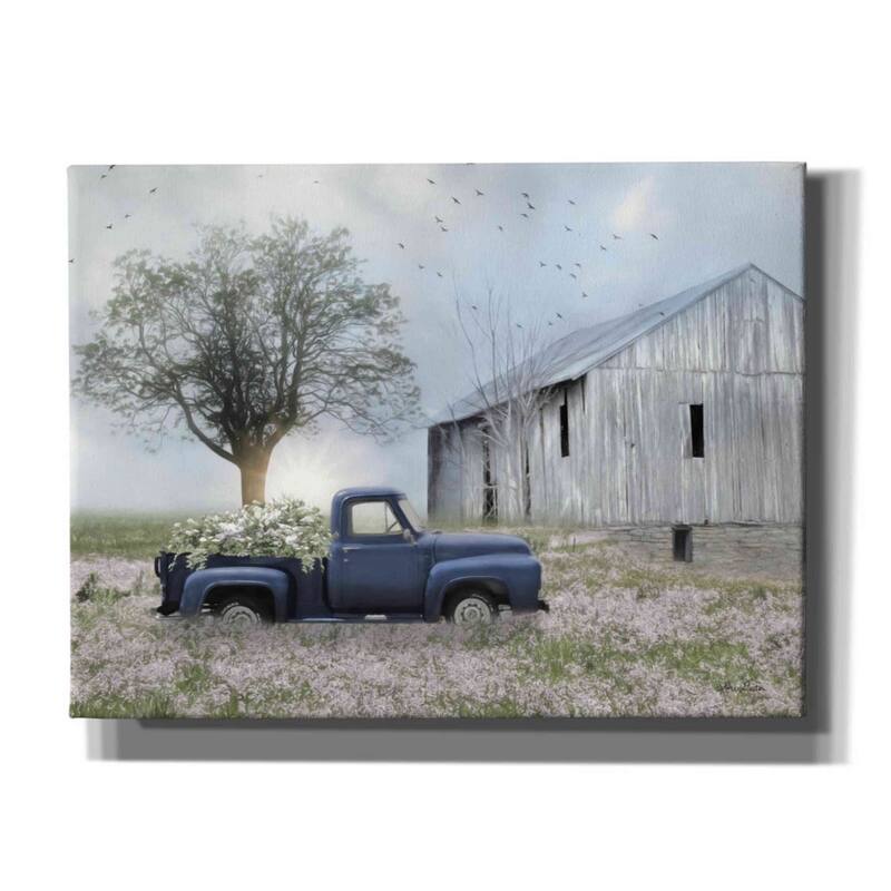 Epic Graffiti 'I Must Have Flowers' by Lori Deiter, Canvas Wall Art - 16x12