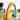 Colorful Inflatable Rainbow Sprinkler for Outdoor Backyard Water Fun - 7.5' x 3' x 5.5' (L x W x H)