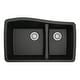 preview thumbnail 18 of 55, Karran Undermount Quartz 60/40 Double Bowl Kitchen Sink