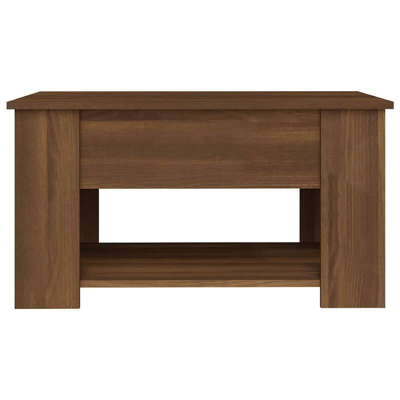 vidaXL Coffee Table Lift Top End Table Accent Side Sofa Table Engineered Wood - 31.1" x 19.3" x 16.1"