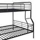 preview thumbnail 21 of 20, Full XL Over Queen Metal Bed Frame Heavy-Duty Bunk Bed, Convertible