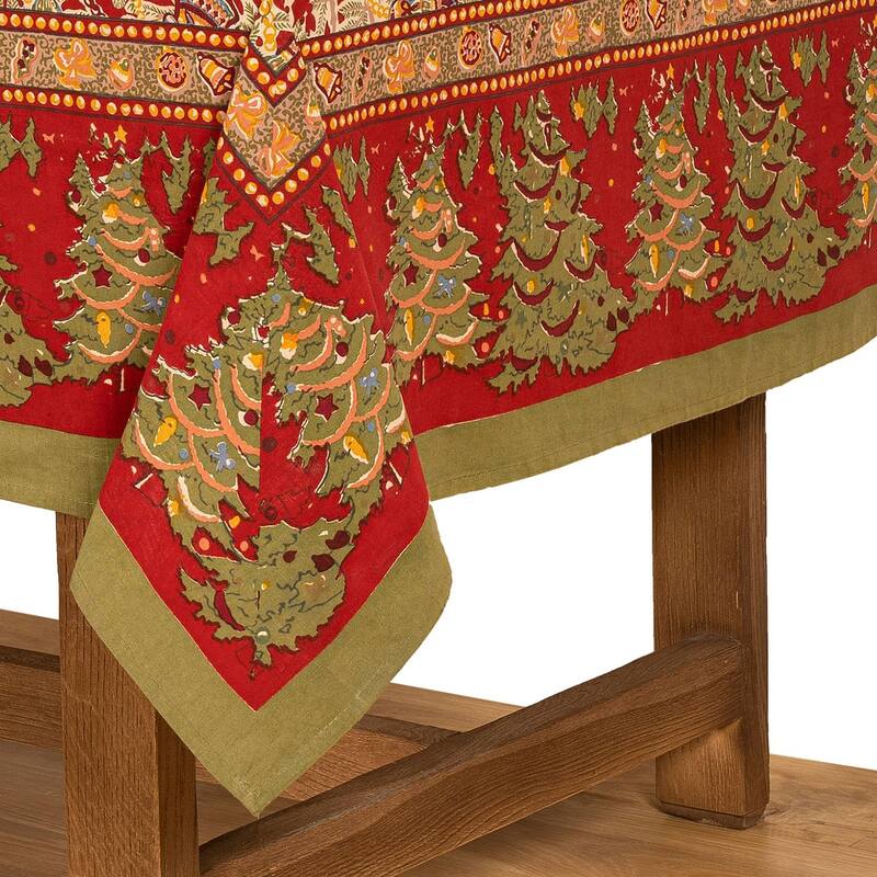 Couleur Nature Noel Square Tablecloth