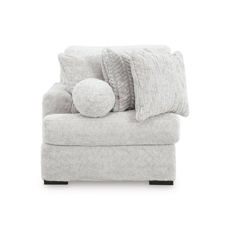 Signature Design by Ashley Snodoodle Gray 10-Piece Sectional - 144" W x 113" D x 40" H