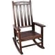 preview thumbnail 20 of 18, Wooden Porch Rocker Chair Wide Seat and Tall Backrest,High Back Smooth Rocking Chairs for Outdoor & Indoor,Light