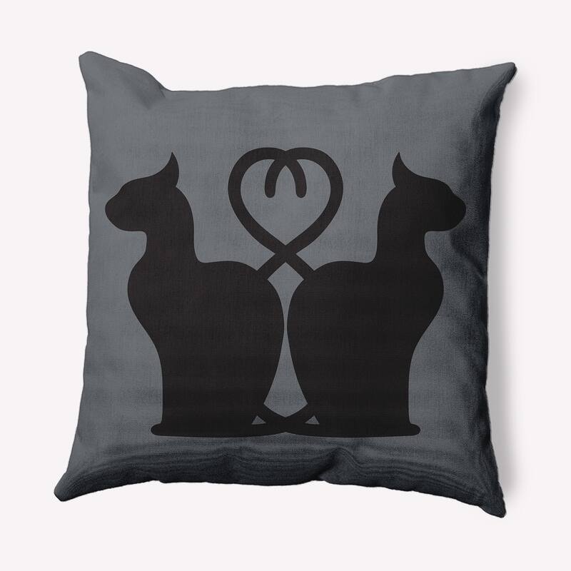 Conniving Cats Decorative Throw Pillow