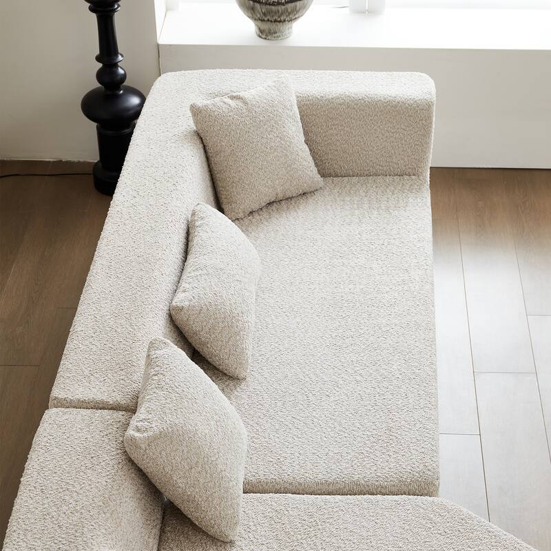 Oversized Deep Seat Cloud Couch Free Combination Modular Geometric Sofa