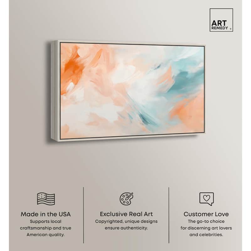 Sunrise Palette II Canvas by Art Remedy