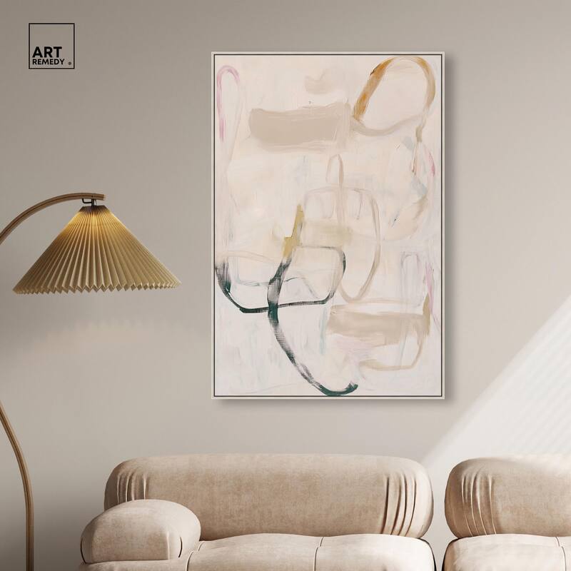 Faded Outlines I Canvas by Art Remedy