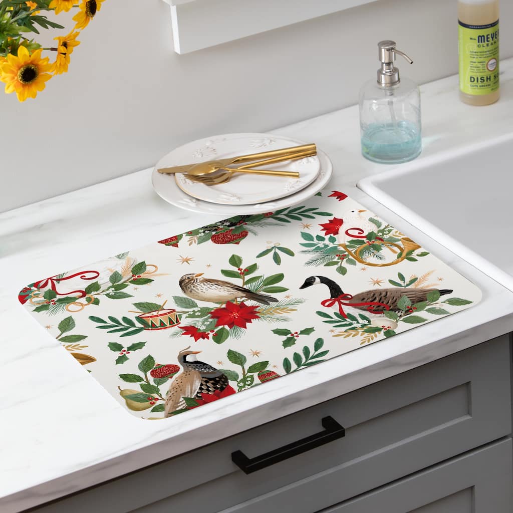 Partridge and Goose Drying Mat - 20" x 15"