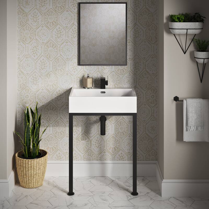 Swiss Madison SM-CS0201 Concorde 23-5/8" Rectangular Ceramic Console