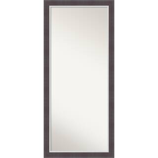 Ellie Non-Beveled Framed Full-Length Floor Leaner Mirror