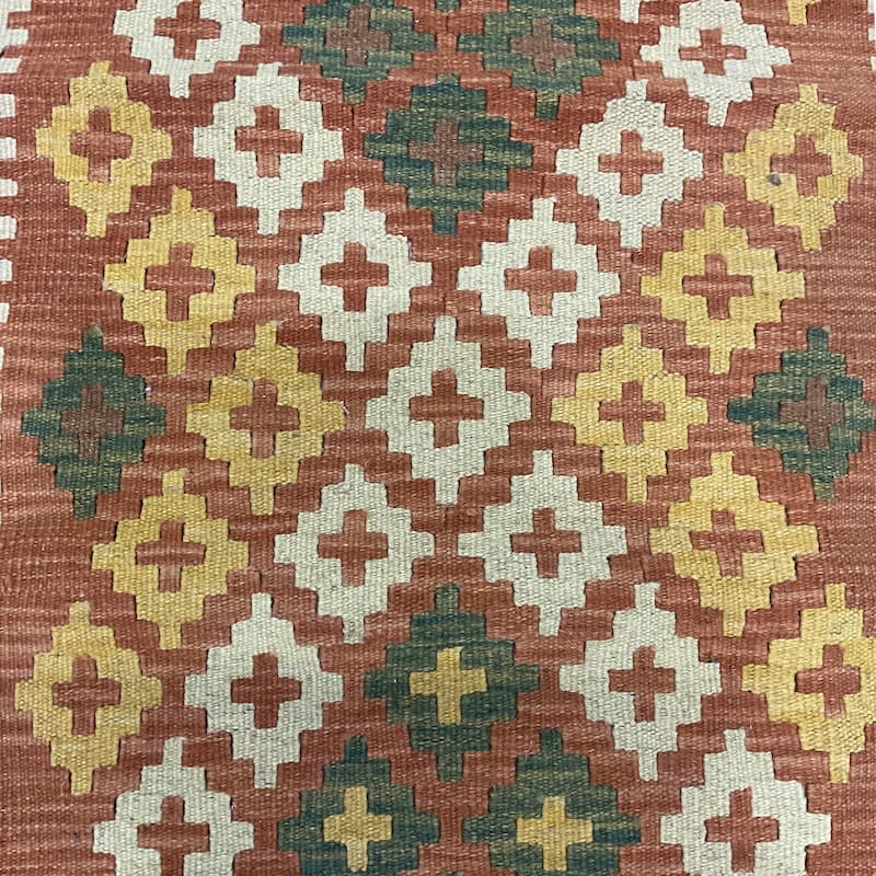 HERAT ORIENTAL Hand-woven Tribal Kilim Wool Rug - 3'3" x 5'