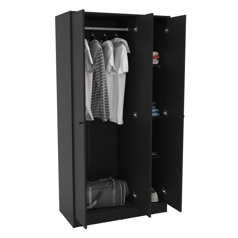 Polifurniture Denmark 3 Door Bedroom Armoire