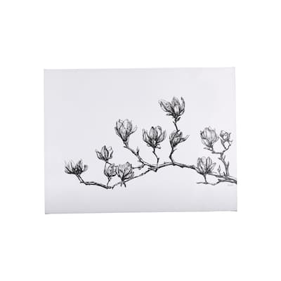 Magnolia II (40 x 30) Canvas Art Print