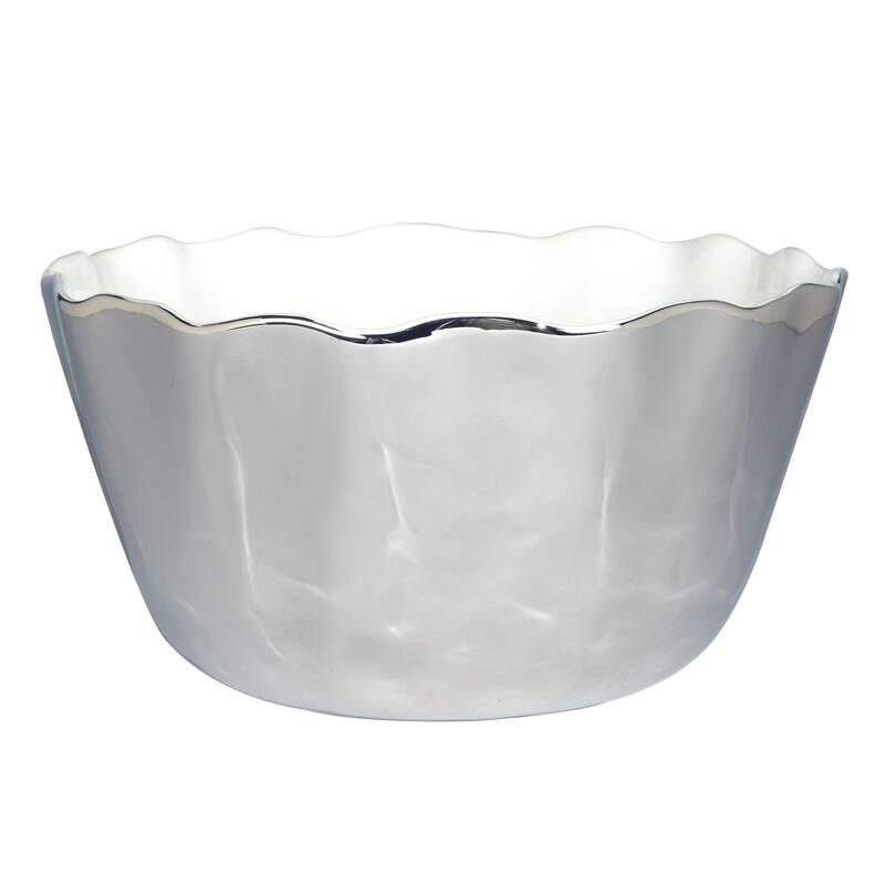 Certified International Silver Coast 144 oz.Deep Bowl 10.5" x 5.5" - 10.5" x 5.5"