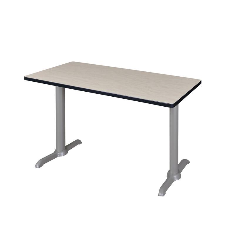 42" x 24" Training Table- Maple/Grey