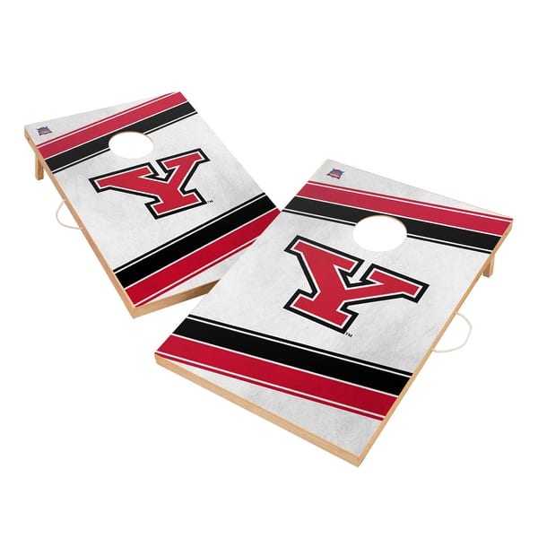 slide 2 of 5, Youngstown State University Penguins Regulation 2x4 Cornhole Set