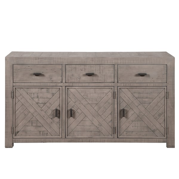 The Gray Barn Aubree Reclaimed 7 Piece Dining Set Overstock 32523566