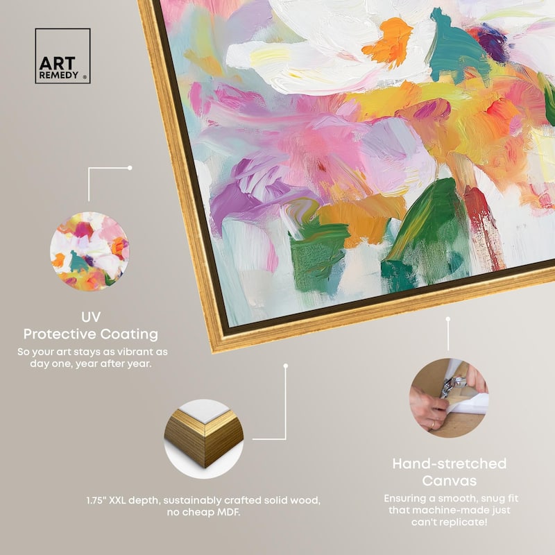 Bold Brushstroke II Canvas by Art Remedy