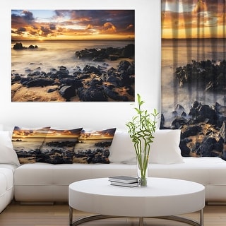 Beautiful Sunset at Philip Island - Extra Large Wall Art Landscape ...