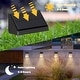 preview thumbnail 3 of 4, Solar Lights for Outside, Warm White Fence Lights Solar Powered