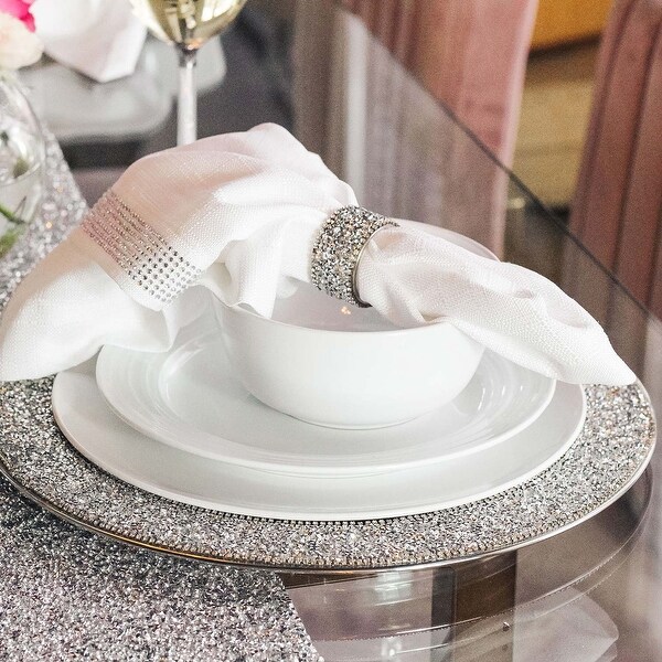 Rhinestone hotsell napkin rings