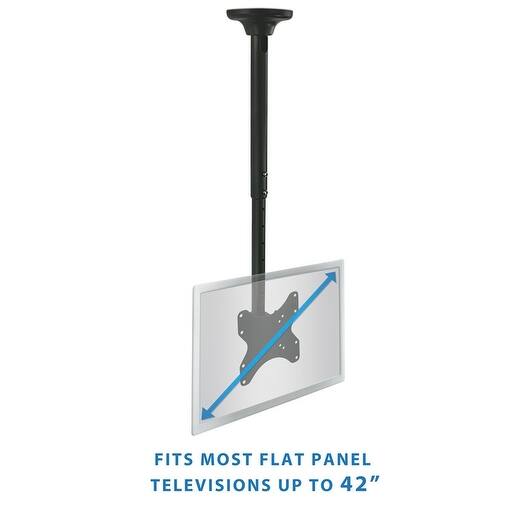 Shop Mount It Tv Ceiling Mount Bracket Tilts And Swivels Height