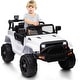 preview thumbnail 1 of 26, Electric Car for Kids with Remote Control White
