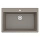 preview thumbnail 53 of 57, Karran QT-812 Top Mount 33 in. Large Single Bowl Quartz Kitchen Sink Kit