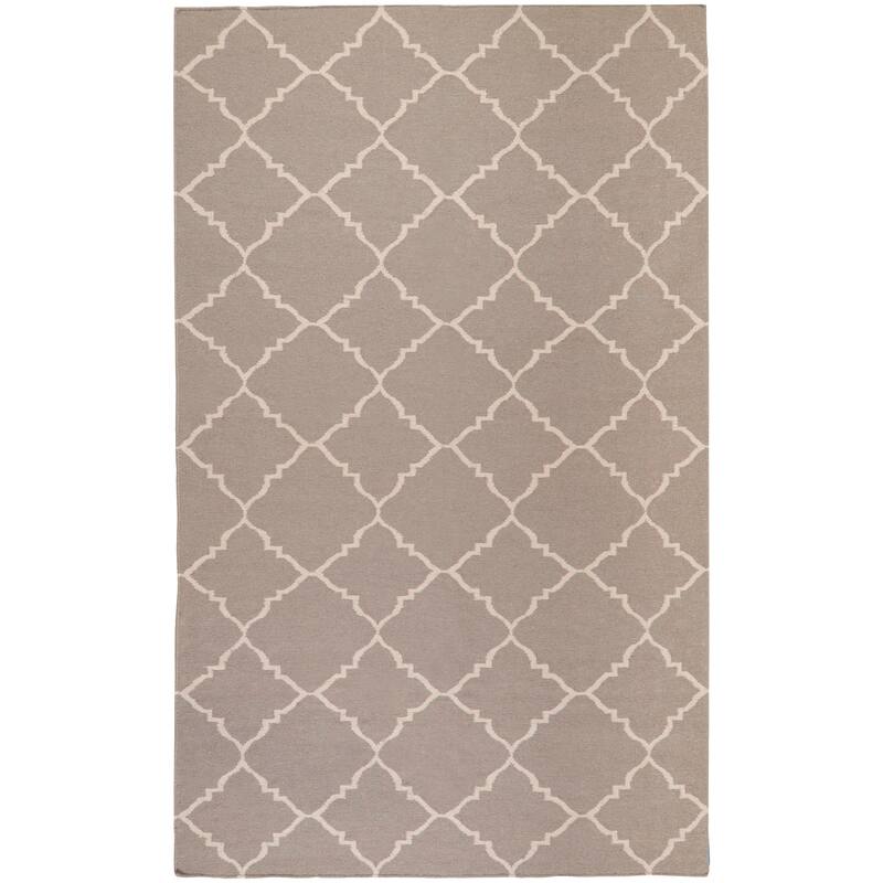 Hand-woven Villach Flatweave Wool Area Rug